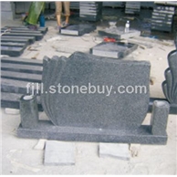 芝麻黑G654墓碑3