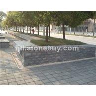 芝麻黑石材地铺案例