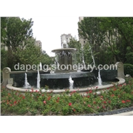 動(dòng)物石雕噴泉 花崗巖石雕噴泉 福建石雕工藝品