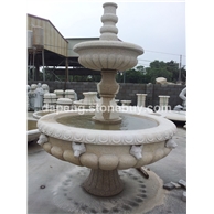 福建石雕噴泉 園林石雕噴水池 大型噴泉水景
