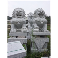 专业生产青石狮子 石雕北京狮 献钱狮子 花岗岩雕刻