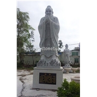 厂家直销孔子雕像 汉白玉石雕孔子 古代人物雕塑惠安孔子厂家