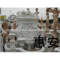園林設施噴水池 景觀流水噴泉 跌水缽廣場雕刻工藝品PC099