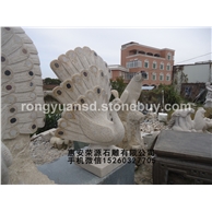 订做石雕老鹰 动物雕塑 老鹰雕塑