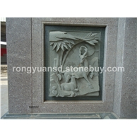 批发订做浮雕 艺术墙  画壁 景观墙A-009
