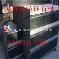 森林绿花岗岩压顶石石材