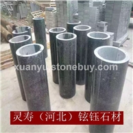 森林绿花岗岩圆柱