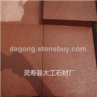 厂家直销3公分贵妃红荔枝面 5公分贵妃红工程板