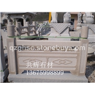 惠安石雕 銹石欄桿　G682欄桿　欄桿雕刻　園林雕刻　建筑材料　石雕　園林建筑