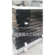 大理石厂家定做/河北黑/中国黑石材/墓碑