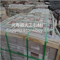供应贵妃红石材火烧面 荔枝面 红色石材厂家