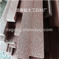 供应贵妃红石材磨光板 高梁红花岗岩厂家 高梁红荔枝面价格