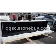 出口中国黑石材花岗岩抛光面超长板材