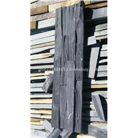 黑色文化石{毛边}