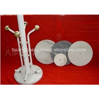 大理石衣帽架底座