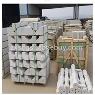 【低价热销】黄金麻黄锈石路沿石 花瓶柱 花岗岩异形路沿石厂家