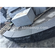 福鼎黑G684弧形路沿自然面十火燒面