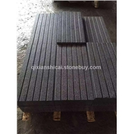 G654芝麻黑拉槽面