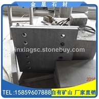 芝麻黑G654圆孔下水道地铺 沟盖板