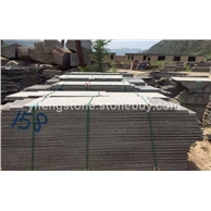 兴县红石材 古典棕毛板