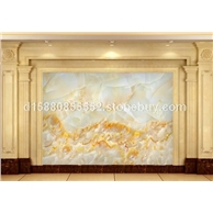 玉石背景墙大板