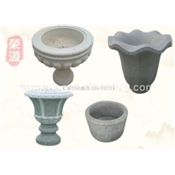 供应人物花钵雕塑 花岗岩雕塑