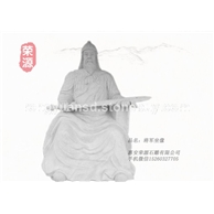 人物雕刻 關公雕塑 花崗巖石材雕塑