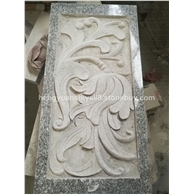 芝麻灰、珍珠灰栏杆石