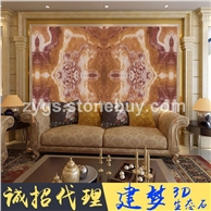 个性大气背景墙 仿大理石纹电视背景墙