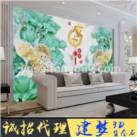 仿玉雕背景墙 全国招募代理