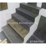 天然青石板楼梯