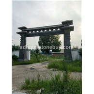 仿古汉阙石阙石门
