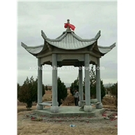石頭亭子石亭子青石石亭子公園石亭子