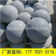 路障石球挡车石球石墩子圆球